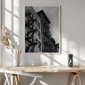 New York City Fire Escapes 05 Poster