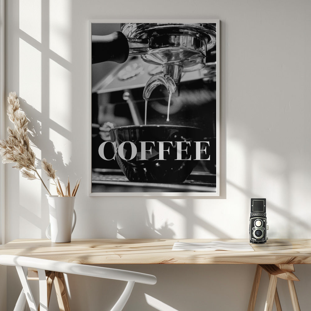 Coffee Text Poster