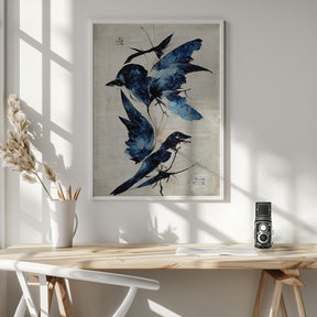 Blue Birds Poster