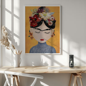 Frida (Yellow Version) Poster