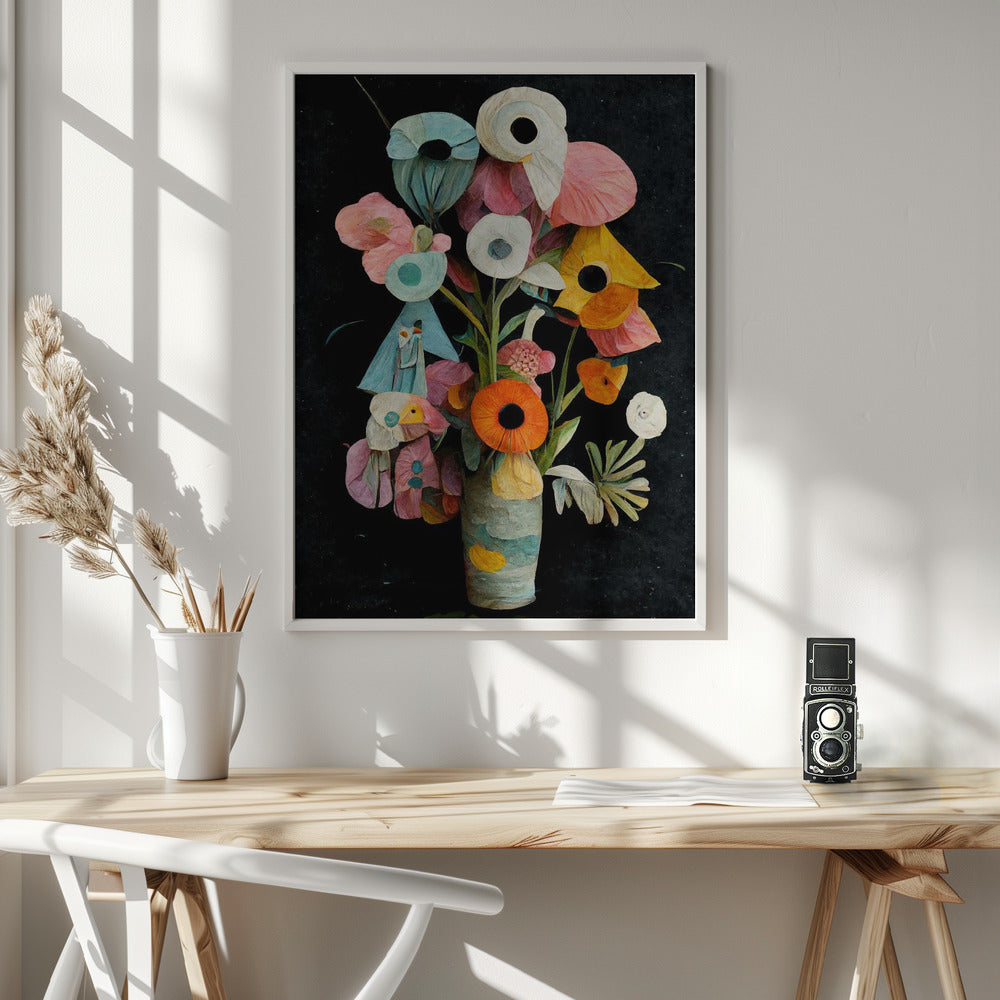 Les Fleurs Poster