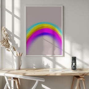 Space (Rainbow) No 5 Poster