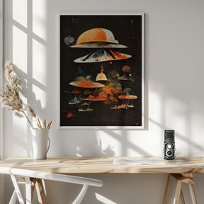 Flying Saucers Poster