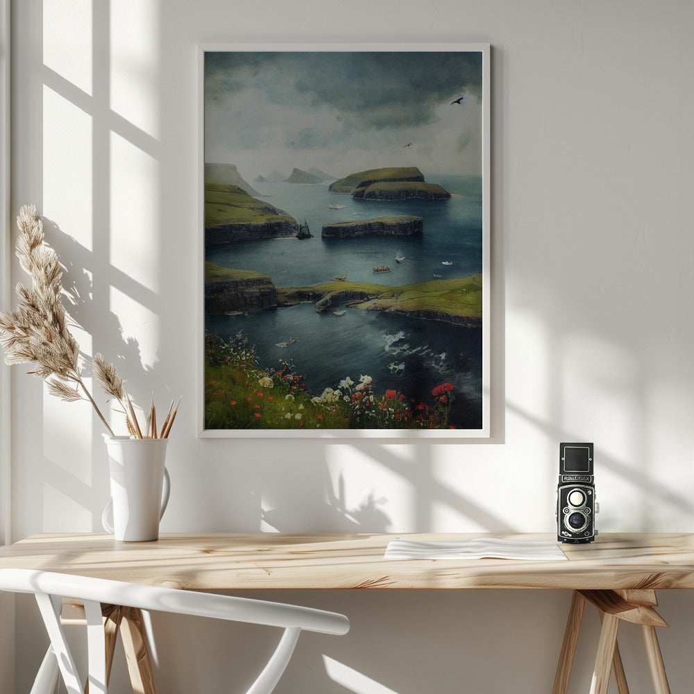 Beautiful Islands No 2 Poster