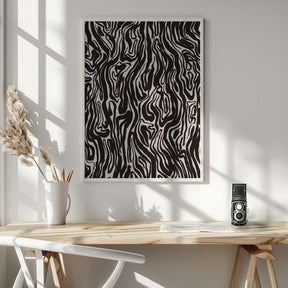 Tree Bark Pattern Poster