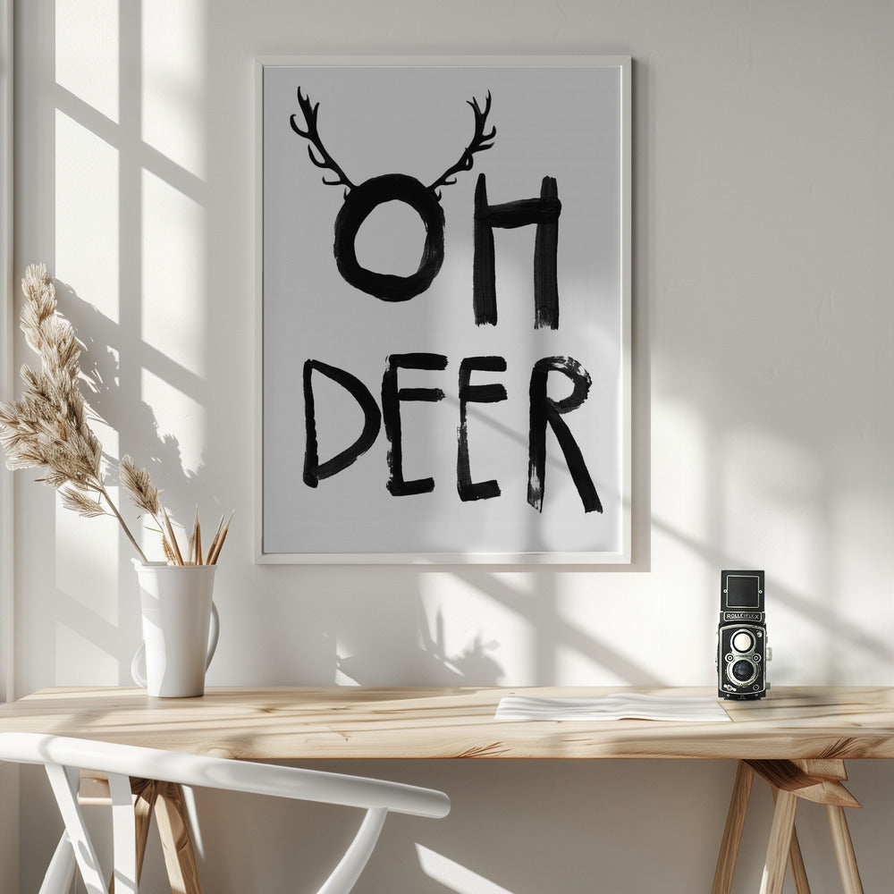 Oh Deer Poster