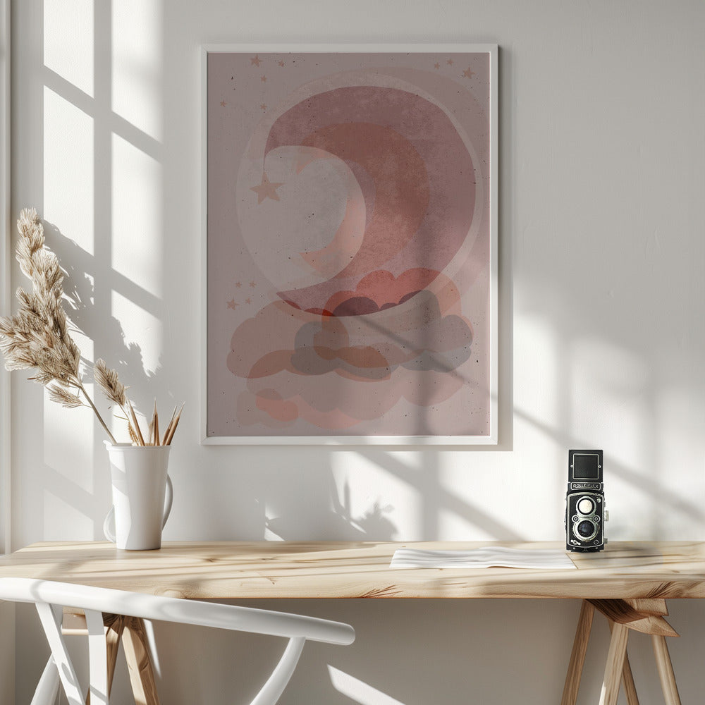 Gentle Moon Poster