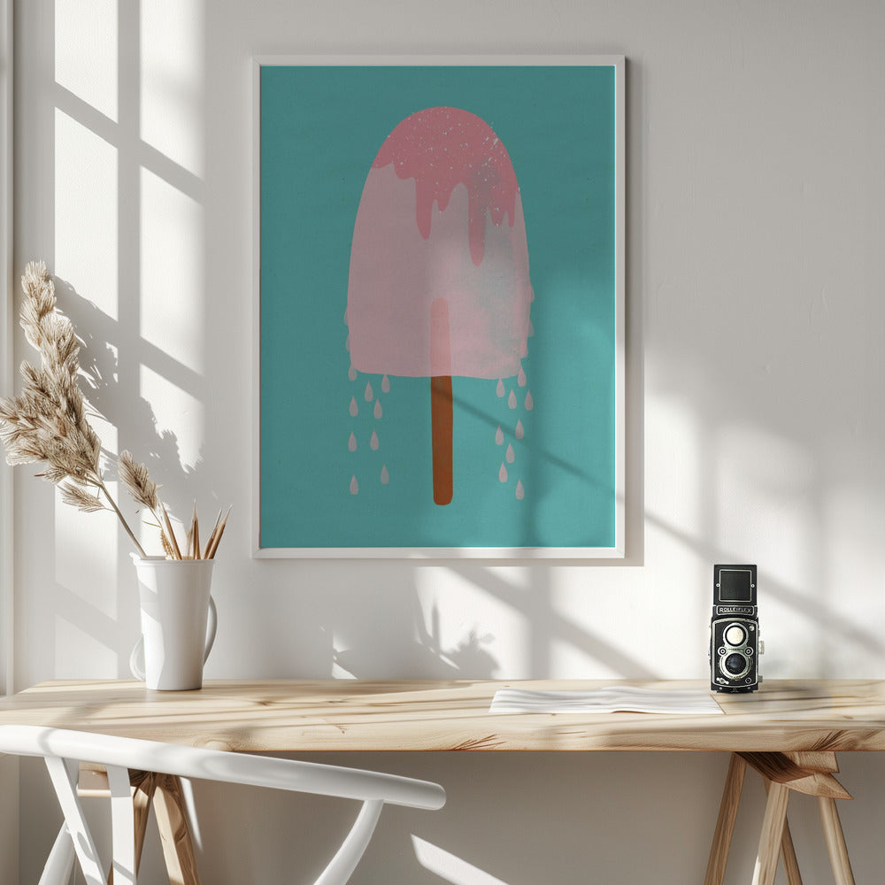 Yummy Ice Cream Poster