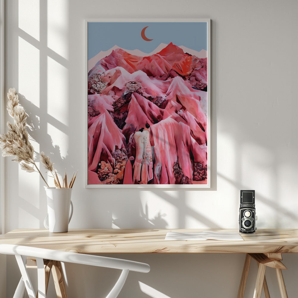 Textile Mountains Poster