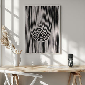 Hanging Stripes Poster