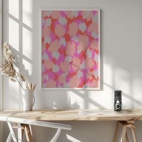 Liquid Pastel Strokes Poster