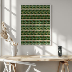 Cute Village Pattern Poster