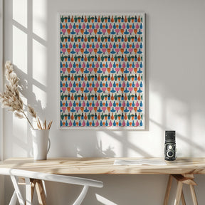 Kitchen Pattern Poster