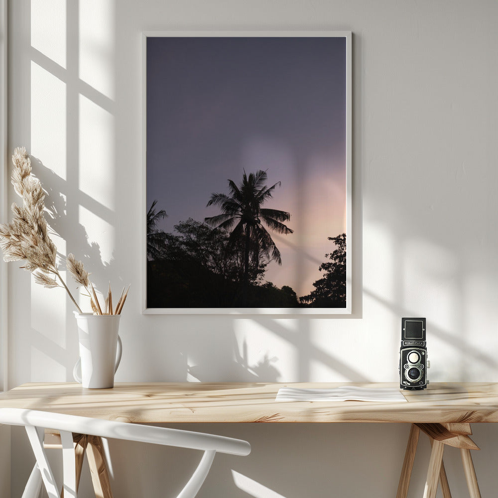 Lombok sunset Poster