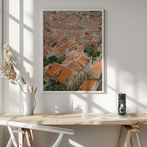 Roofs of Dubrovnik Poster