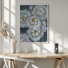 Willoh painterly peonies Poster