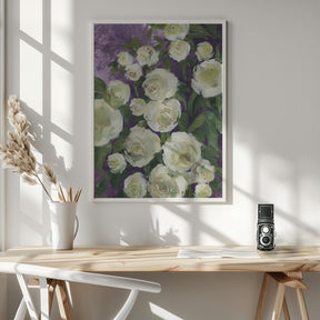 Noray painterly roses Poster