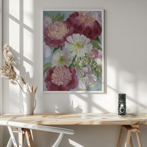 Eleanora painterly florals Poster