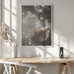 Romantic Flowers Poster