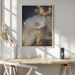 Soft Colors Bouquet Poster