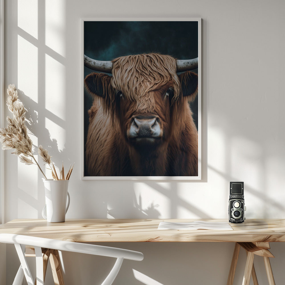 Highland Cow Poster