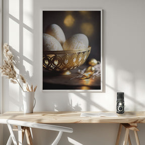 Ornamented Eggs Poster