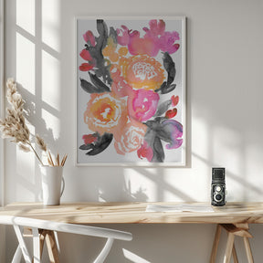 Olympe florals II Poster