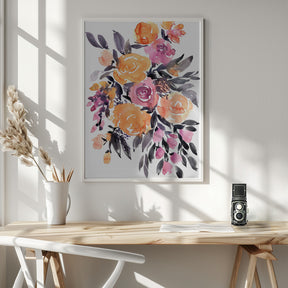 Paloma bouquet Poster