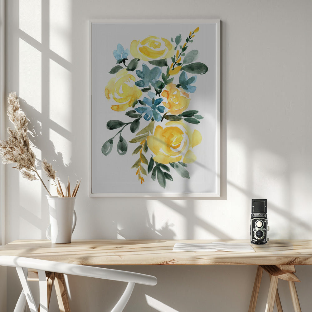 Cora bouquet Poster