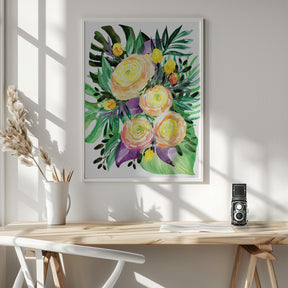 Lola tropical bouquet Poster