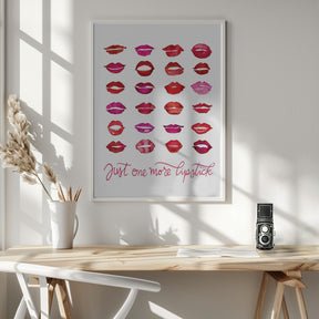 Just one more lipstick Poster