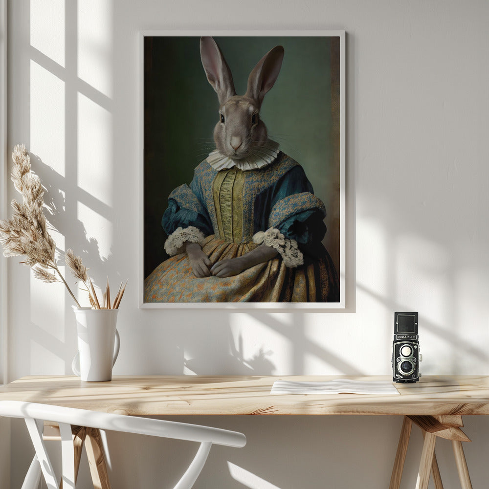 Mrs Bunny Poster