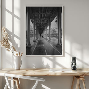 Bir Hakeim bridge Poster