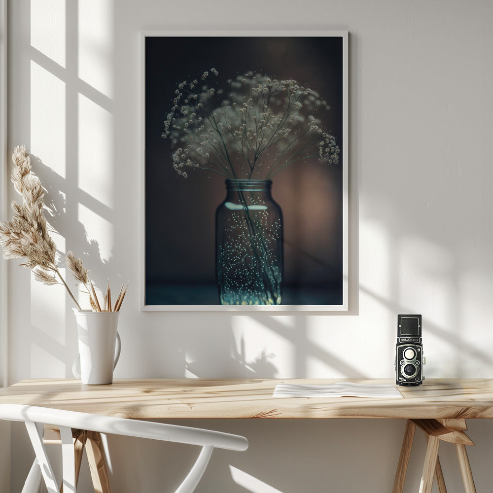 Sparkling Vase Poster