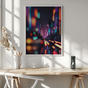 Vibrant City Poster