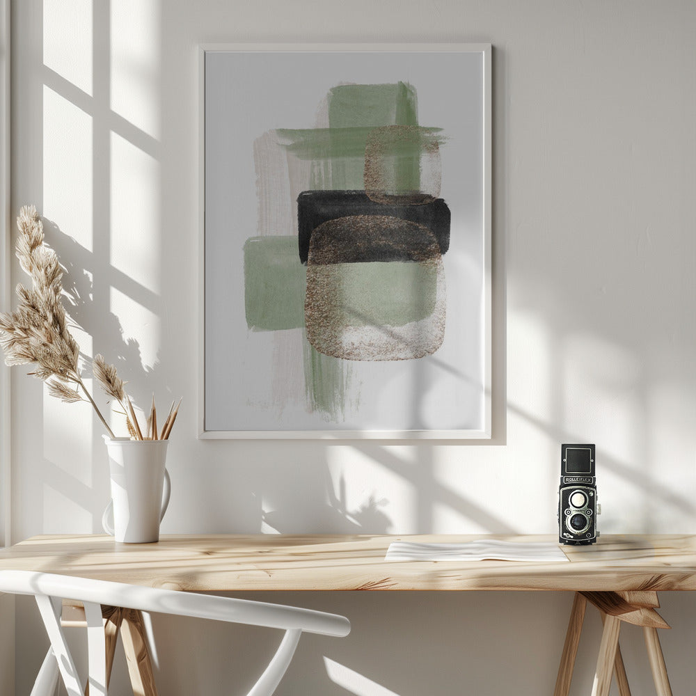 Simple Green-2 Poster