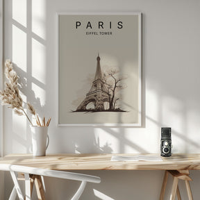 Paris Eiffel Tower Poster