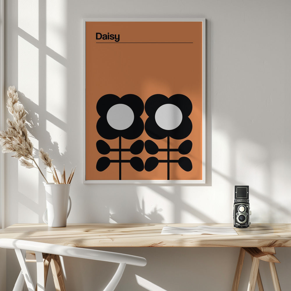 Daisy Mellow Yellow Poster