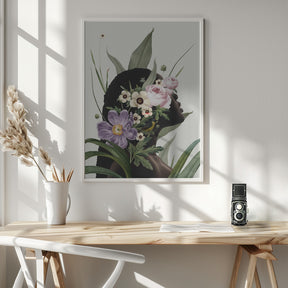 Purple flower Poster