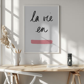 La Vie En Rose Poster