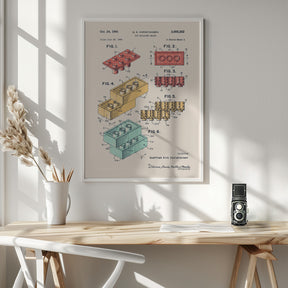 Lego Colors Poster