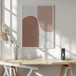 Earth Tone Painting Poster