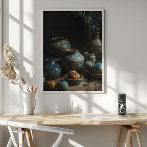 Moroccan Still Life No 2 Poster