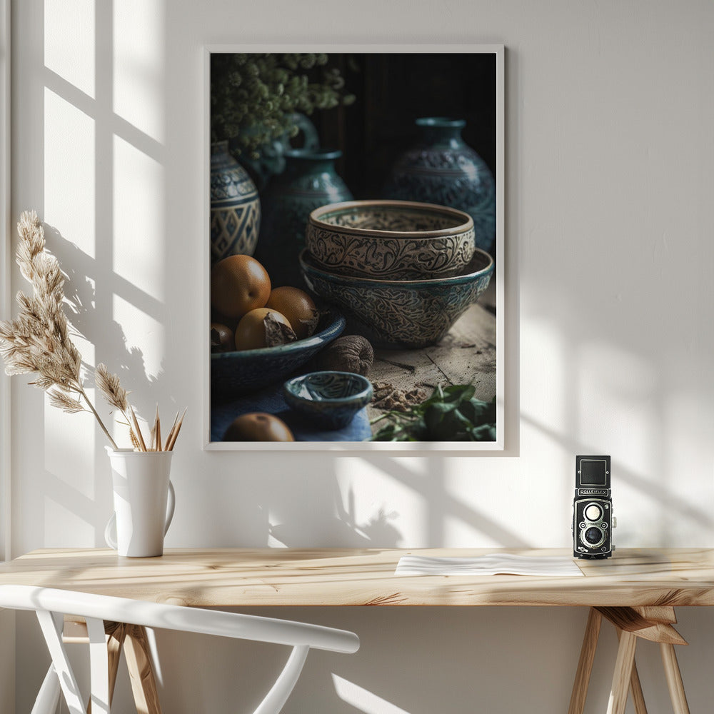 Moroccan Still Life No 5 Poster