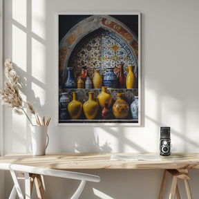 Moroccan Still Life No 6 Poster