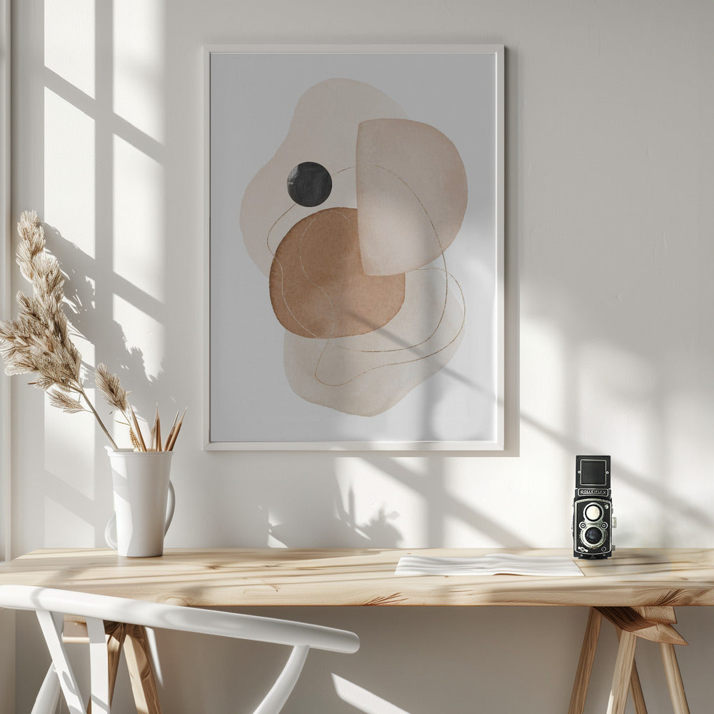 Geometric Abstract Art Poster