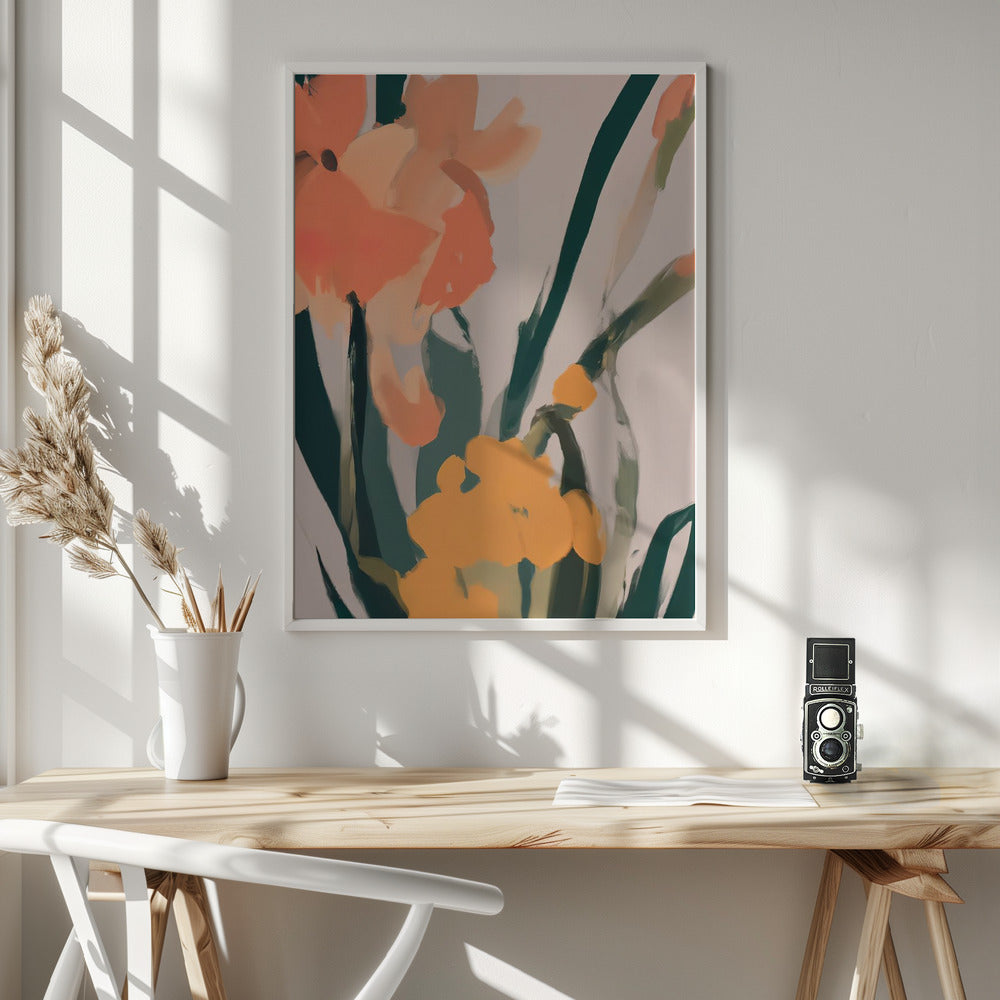 Colorful Flowers Poster