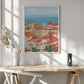 Dubrovnik Old Town Poster