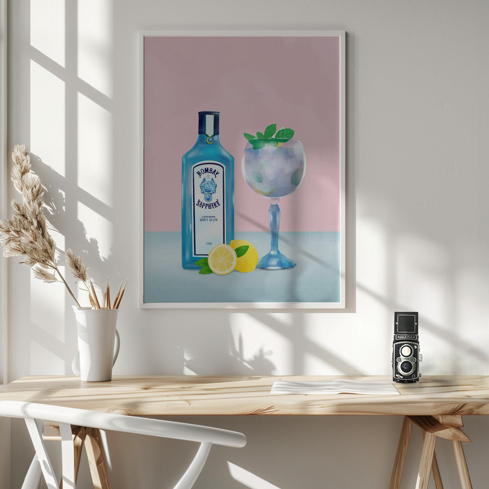 Gin Cocktail Poster