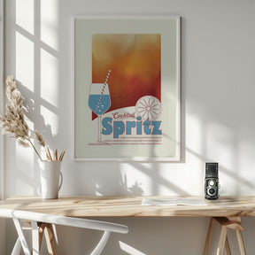 Aperol Spritz print Poster